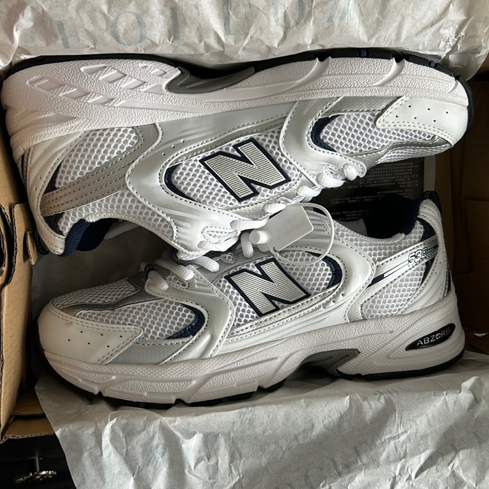New Balance ‘White Indigo Natural’ 530 Shoes
